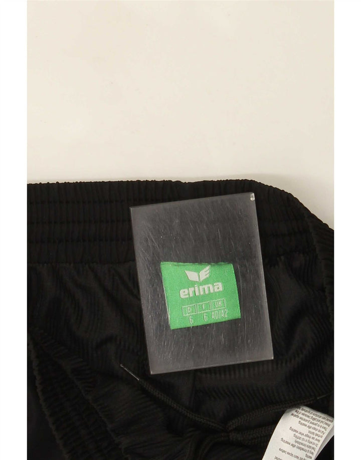 Pantaloni da tuta da uomo Erima Joggers UK 40/42 Medium Nero Poliestere