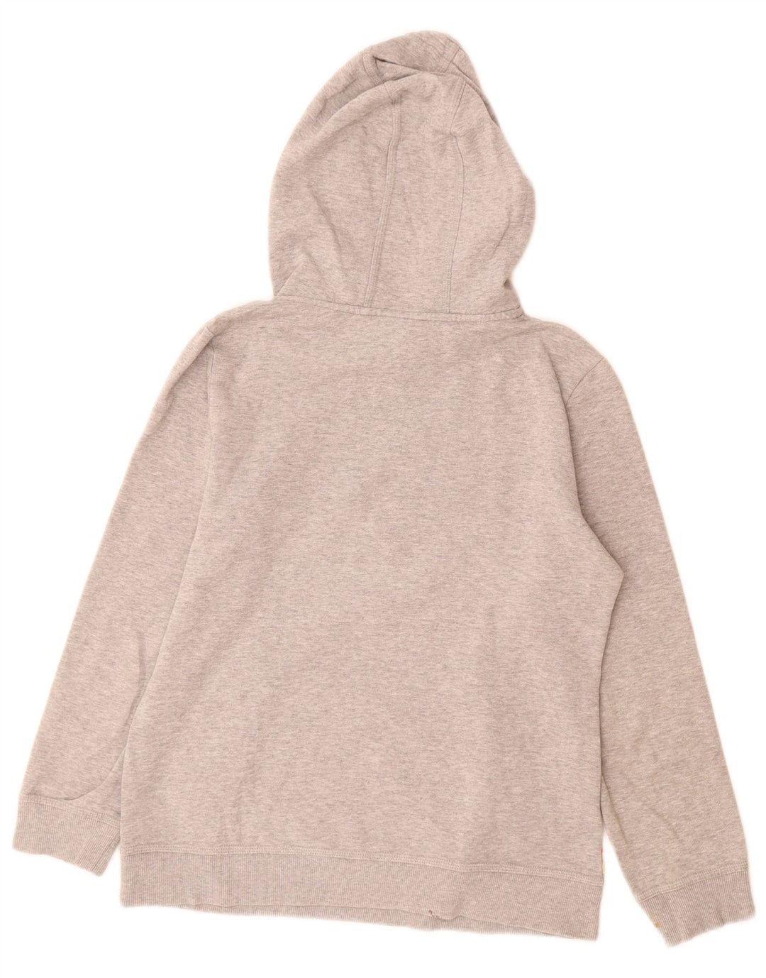 Felpa con cappuccio grafica da donna Adidas UK 12 Grigio medio