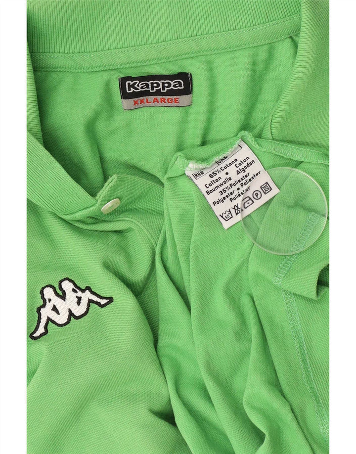 Polo Kappa Uomo 2XL Cotone Verde