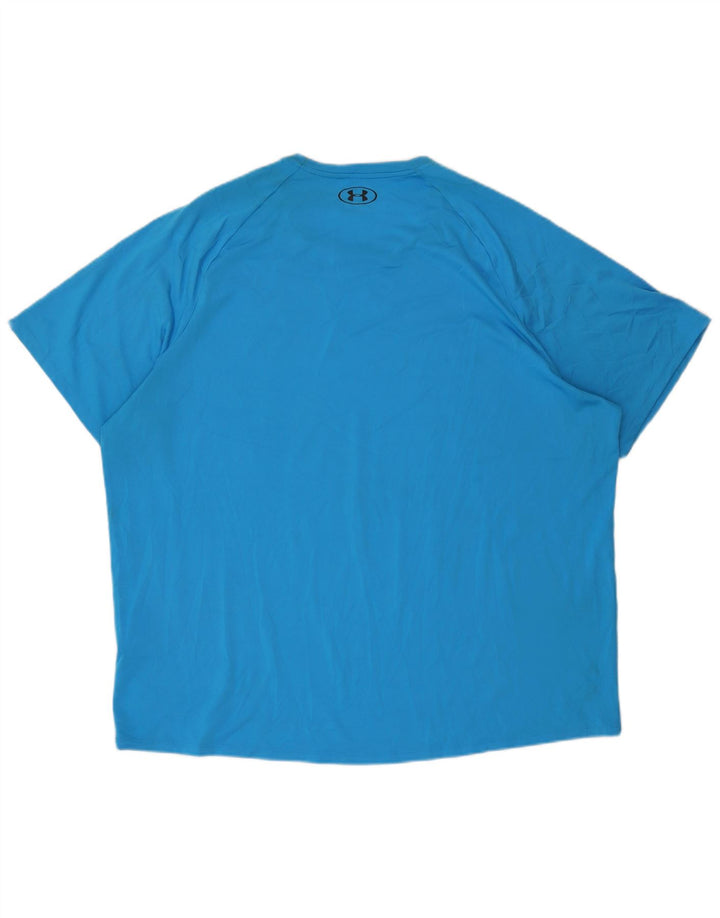 T-shirt da uomo Under Armour Top 3XL blu poliestere