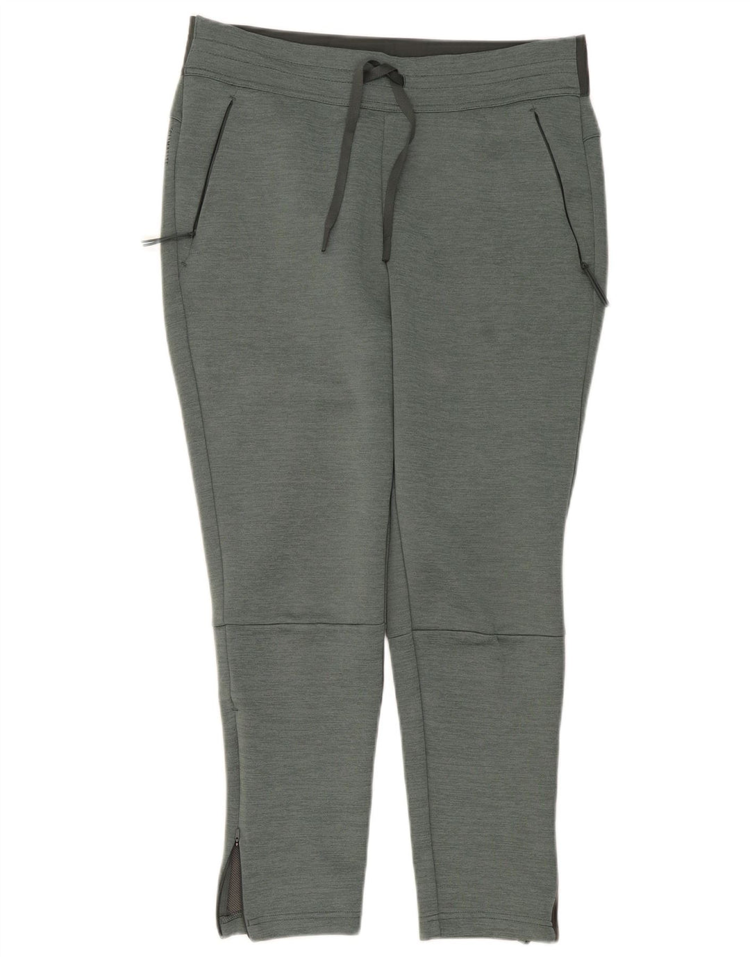 Pantaloni da tuta da donna Adidas UK 14 Large Verde Poliestere