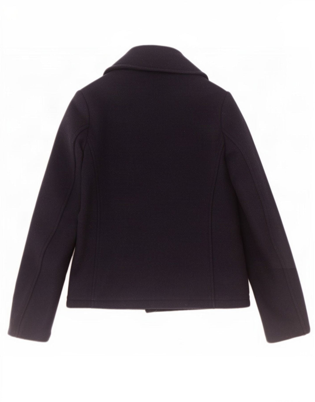 Cappotto da marinaio da donna Fat Face UK 10 piccolo in lana blu navy