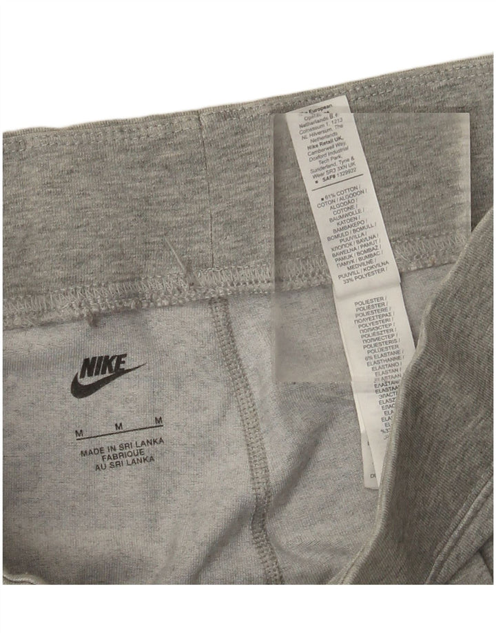 Leggings grafici da donna Nike UK 12 cotone grigio medio