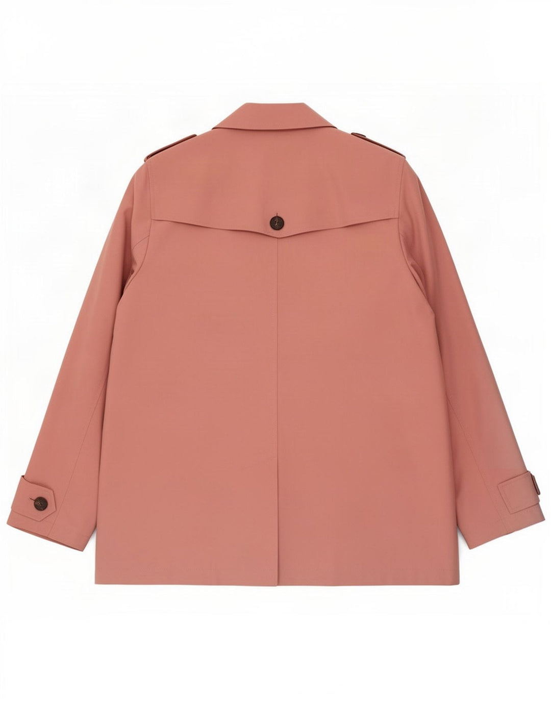 Trench da donna Marks & Spencer UK 18 XL poliestere rosa