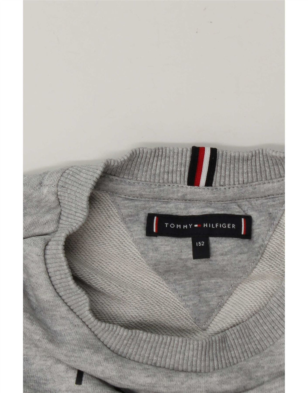 Felpa grafica da bambino Tommy Hilfiger 12-13 anni grigio chiazzato