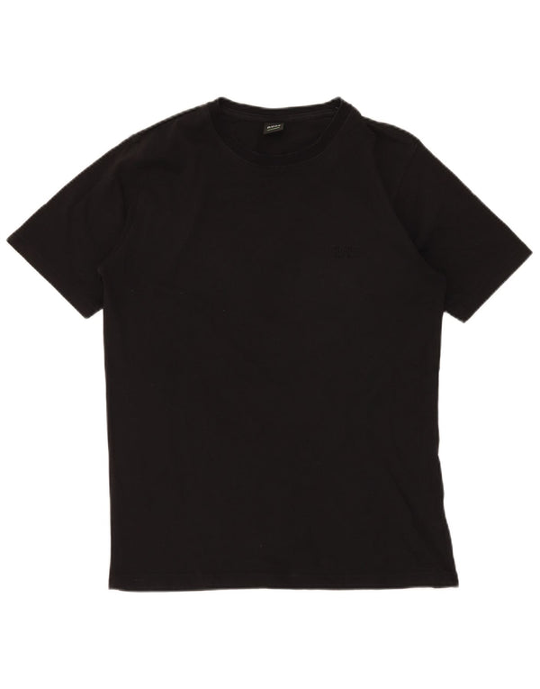 T-shirt HUGO BOSS da uomo grande nera