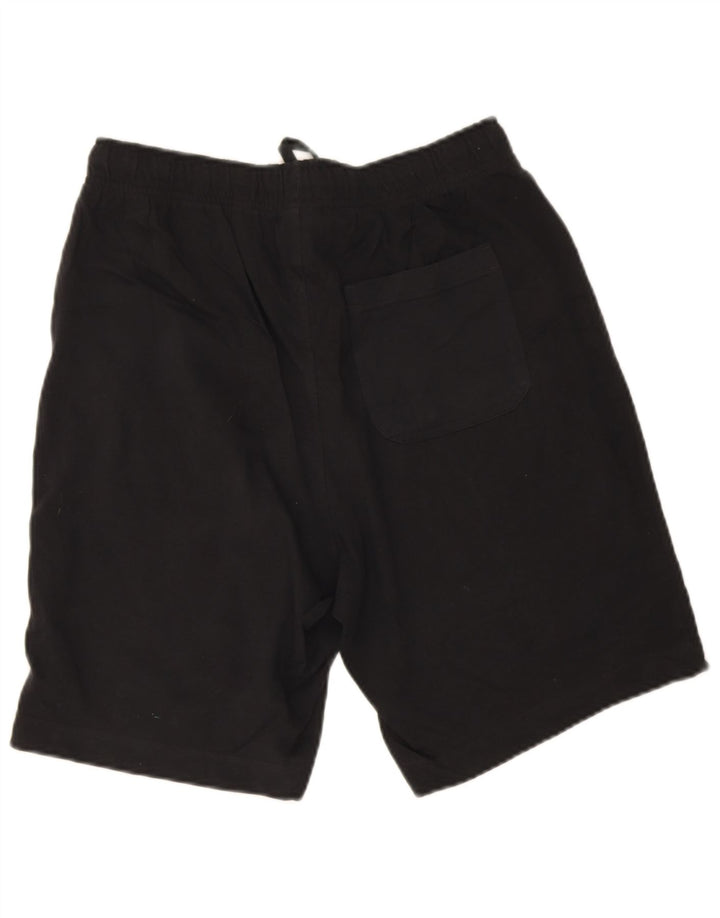 Pantaloncini sportivi Nike da uomo, cotone medio nero