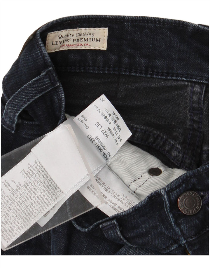 Jeans Levi's 511 Slim da donna W27 L30 in cotone blu navy