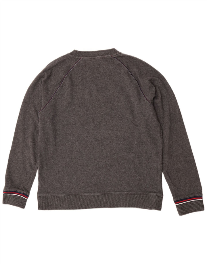 Felpa grafica da uomo Fila Maglione in cotone grigio medio