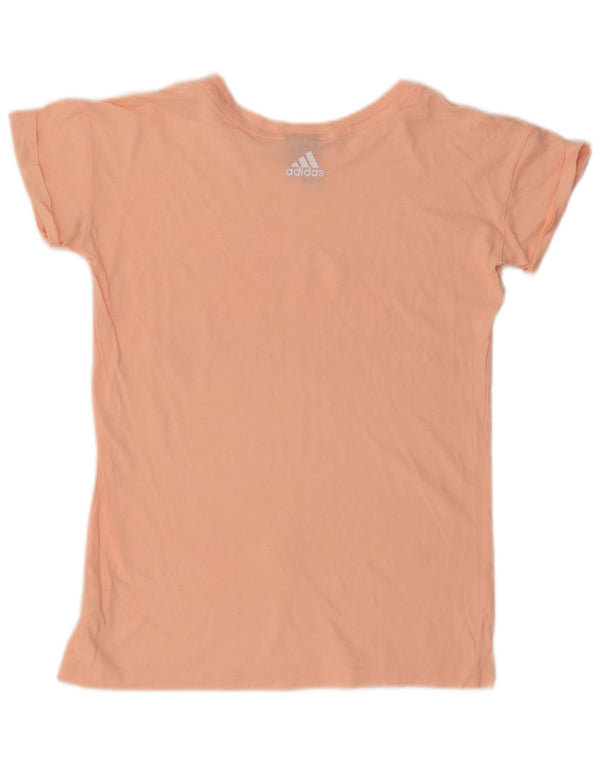 Maglietta grafica da donna Adidas Top UK 4/6 XS Rosa