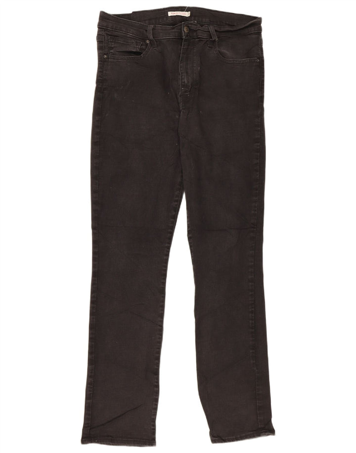 Jeans Levi's da donna 724 a vita alta bootcut W32 L32 neri