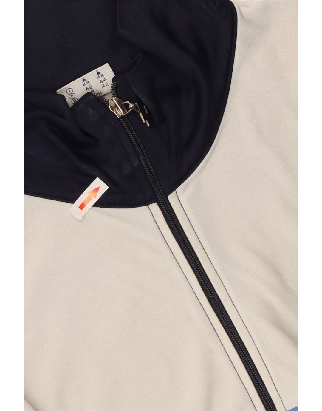 Giacca da ginnastica da uomo Lotto Medium in poliammide color block blu navy