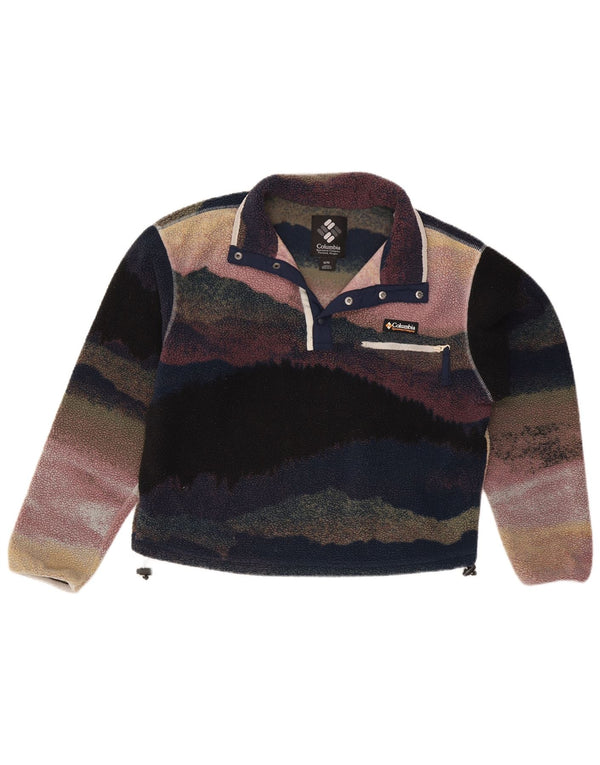 Maglione in pile oversize da donna Columbia UK 14 medio multicolore