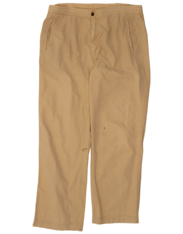 Pantaloni chino dritti da uomo Marina Yachting IT 54 2XL W36 L31 Cotone beige