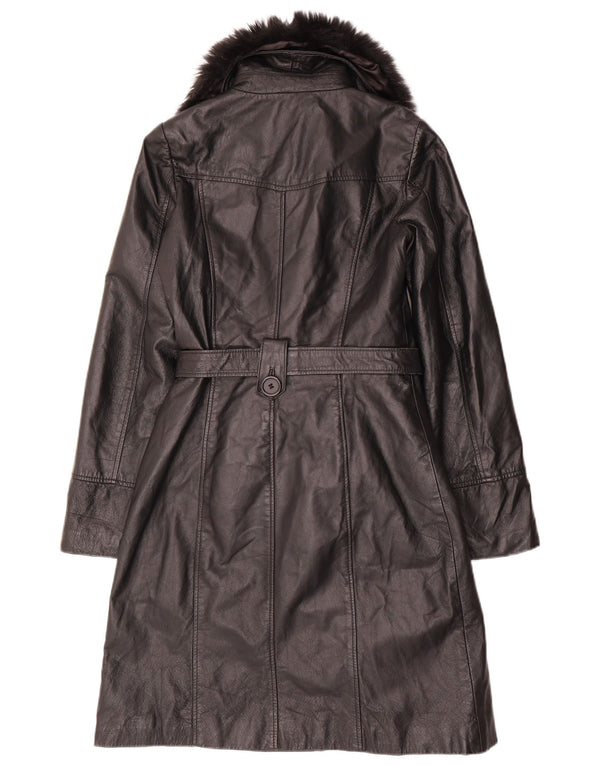 Cappotto in pelle da donna Orsay UK 10 piccolo nero