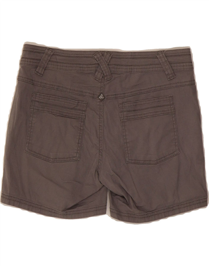 PRANA Womens Chino Shorts US 4 Small W30  Grey Cotton Vintage Prana and Second-Hand Prana from Messina Hembry 