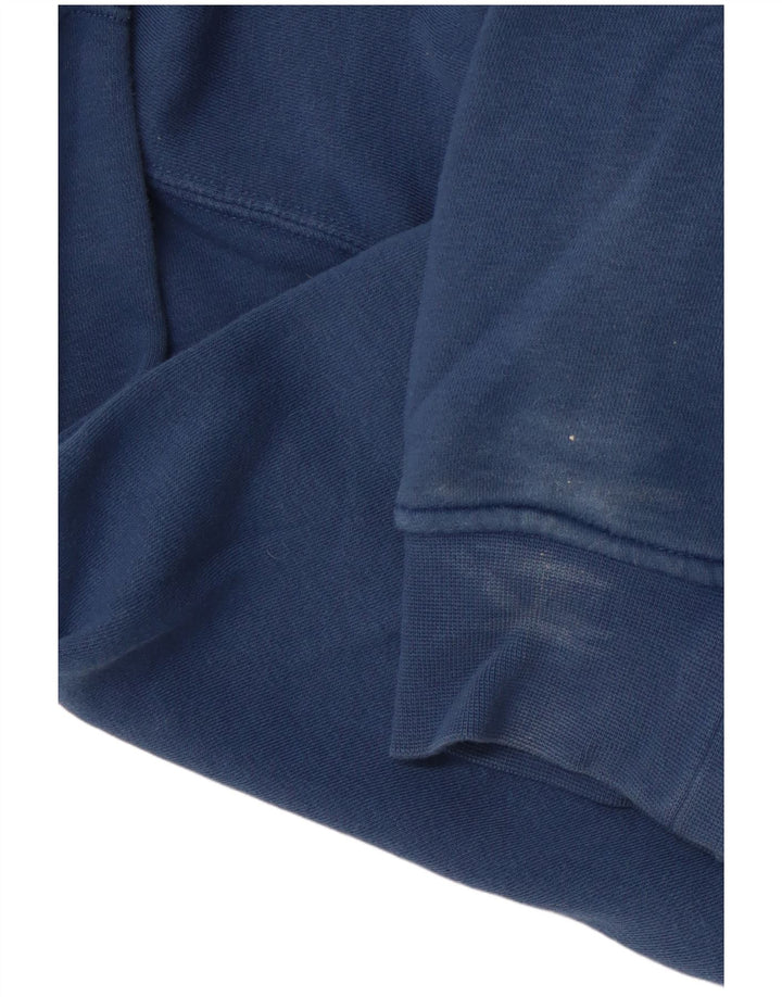 Felpa con cappuccio e zip JORDAN da uomo 2XL in cotone blu