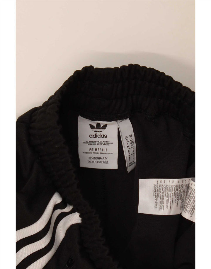 Pantaloni da tuta da uomo Adidas Small in cotone nero