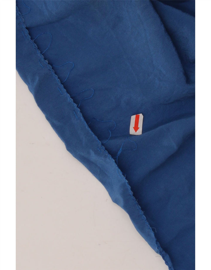 MAX MARA Abito camicia oversize a maniche corte da donna UK 12 Blu medio