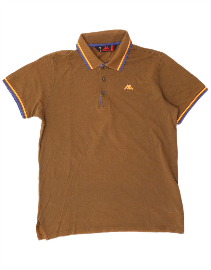 Polo Kappa da uomo grande color kaki