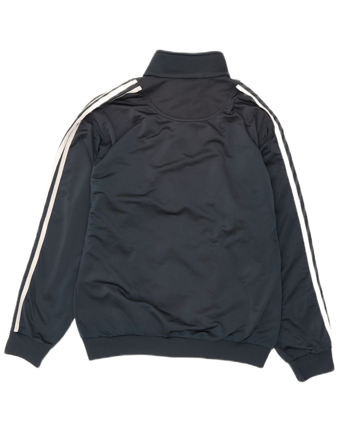 ADIDAS Mens Tracksuit Top Jacket Medium Navy Blue Sports