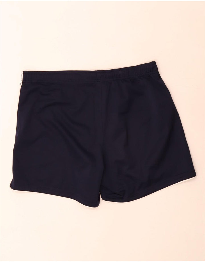 Pantaloncini sportivi da uomo Asics grandi in poliestere blu navy