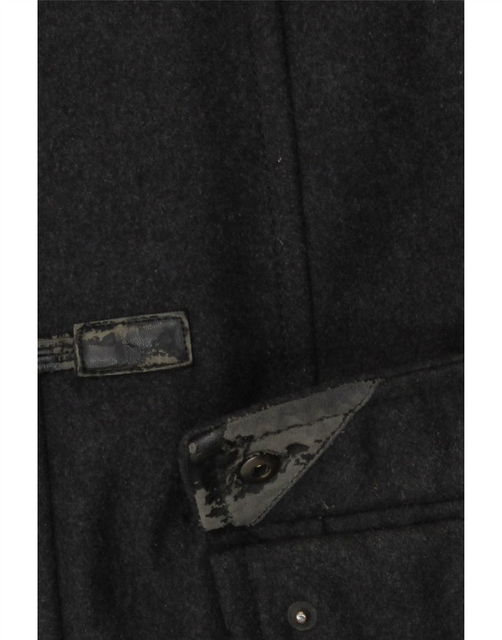 Borsone con cappuccio da uomo Zara UK 38 Grigio medio