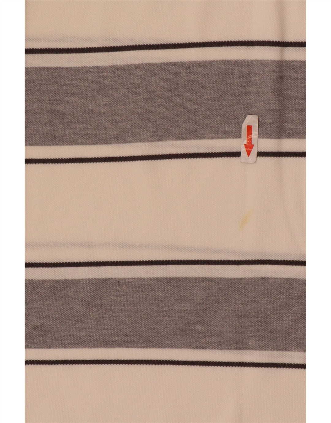 Polo da uomo Champion XL in cotone a righe bianche