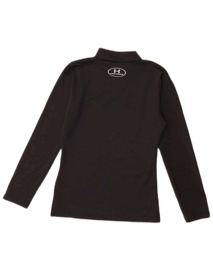 Maglia Cold Gear da bambina UNDER ARMOUR manica lunga 9-10 anni medio nera