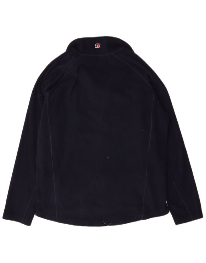 Giacca in pile da uomo Berghaus UK 40 grande poliestere blu navy