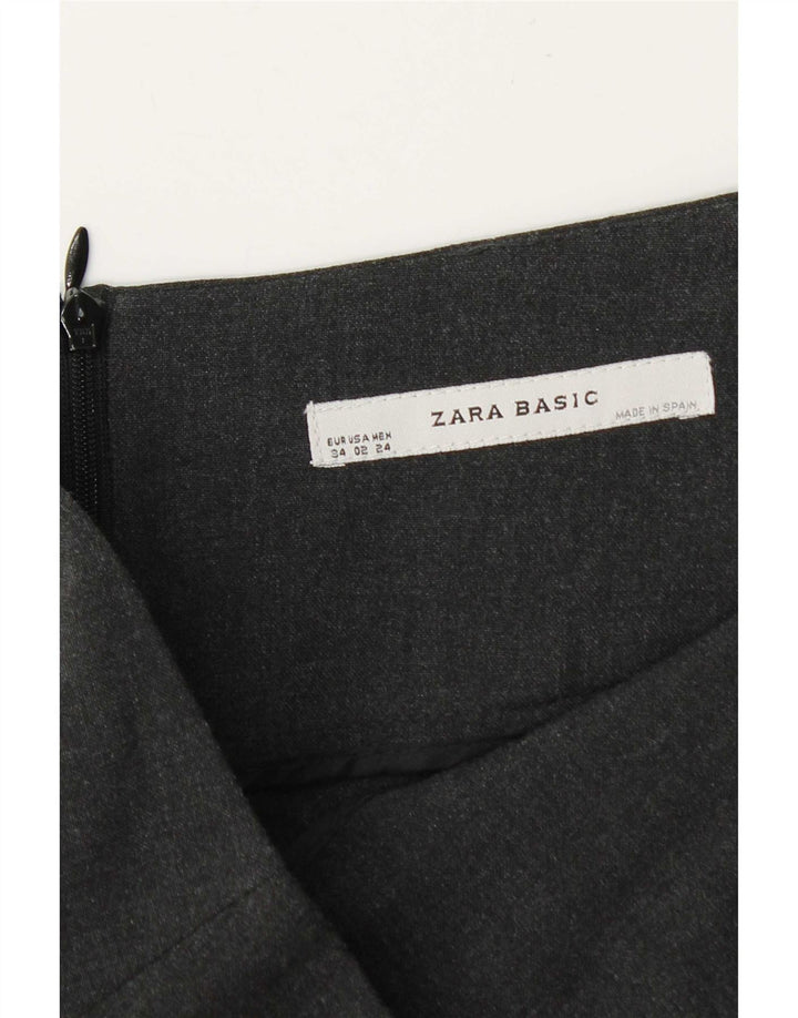 Gonna a tubino da donna Zara EU 34 2XS W24 Grigia