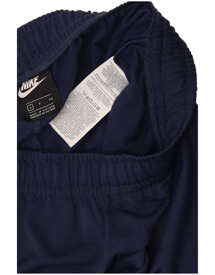 Pantaloni da tuta da uomo Nike Joggers piccoli in poliestere blu navy