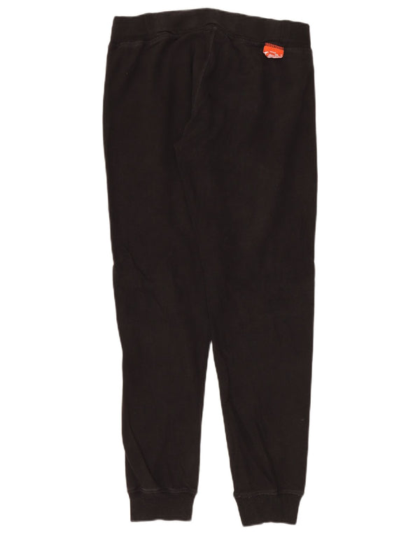 Pantaloni da tuta da donna Superdry Joggers UK 14 Medium Black Cotton