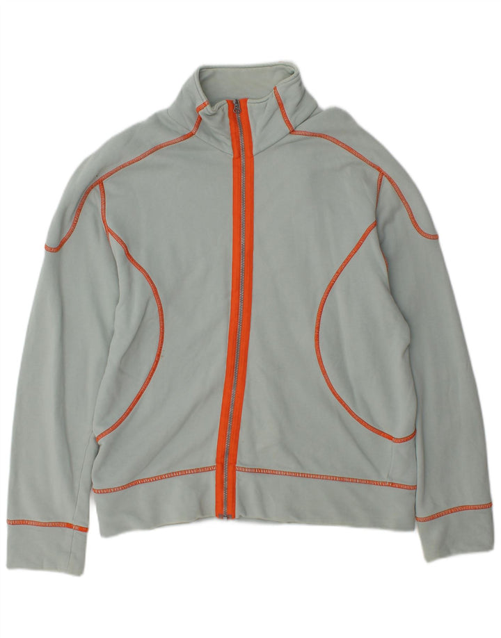 Giacca da tuta da uomo Hugo Boss in cotone grigio medio