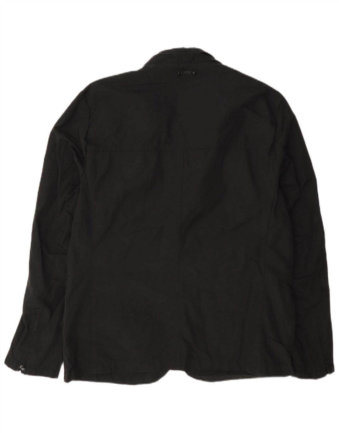 Giacca blazer da uomo a 3 bottoni Dkny UK 40 grande cotone nero