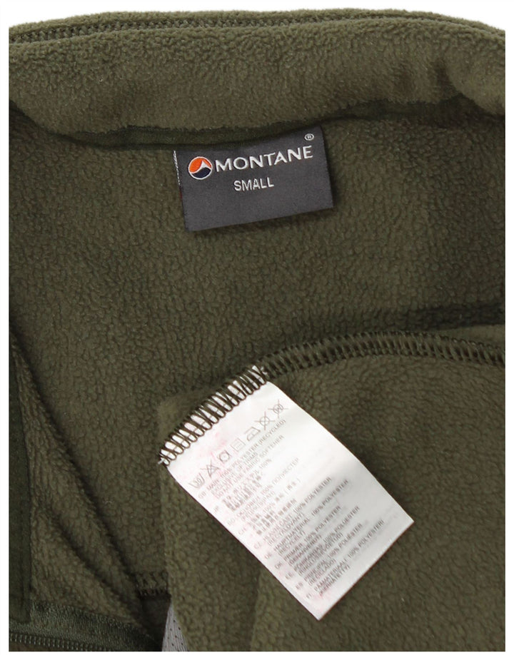 Giacca in pile da uomo Montane UK 36 Small Poliestere kaki