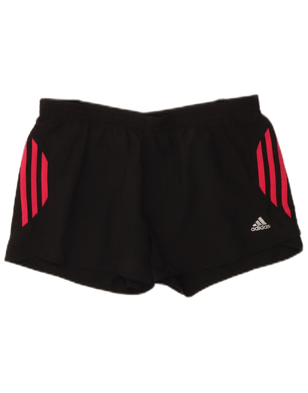Pantaloncini sportivi Adidas Climacool da donna UK 12 medio poliestere nero