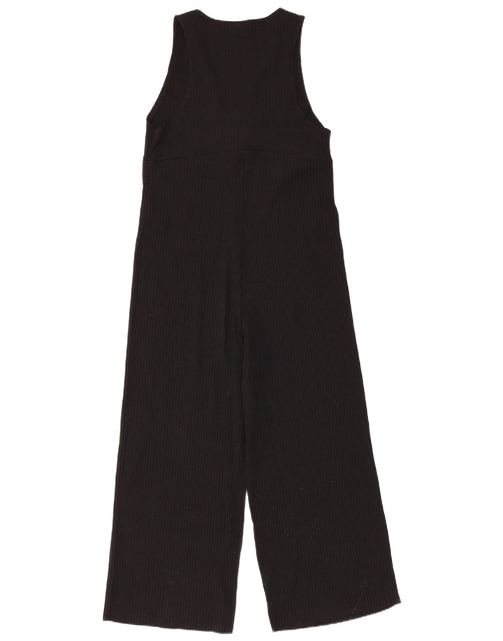 Tuta senza maniche da donna Zara UK 12 cotone nero medio