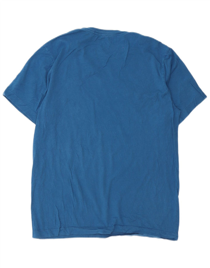 T-shirt Nike da uomo Top Small in cotone blu
