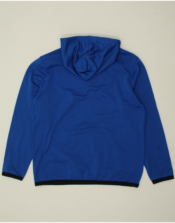 CHAMPION Mens Hoodie Jumper Large Blue Polyester Vintage Champion and Second-Hand Champion from Messina Hembry 