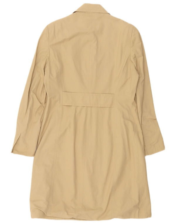 Trench da donna Quin And Donnelly UK 14 Cotone beige medio