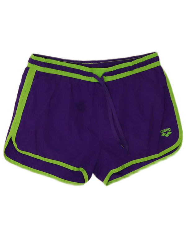 Pantaloncini sportivi da donna Arena UK 14 Poliestere color block viola medio