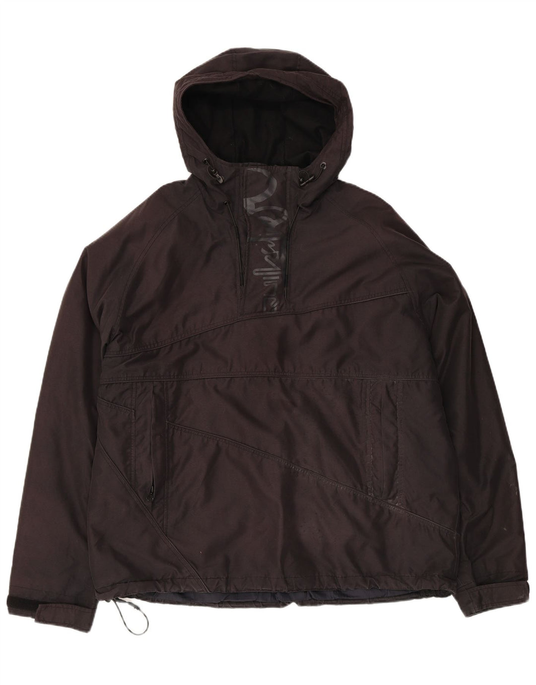 Giacca a vento Quiksilver da uomo con pullover grafico UK 40 grande nera