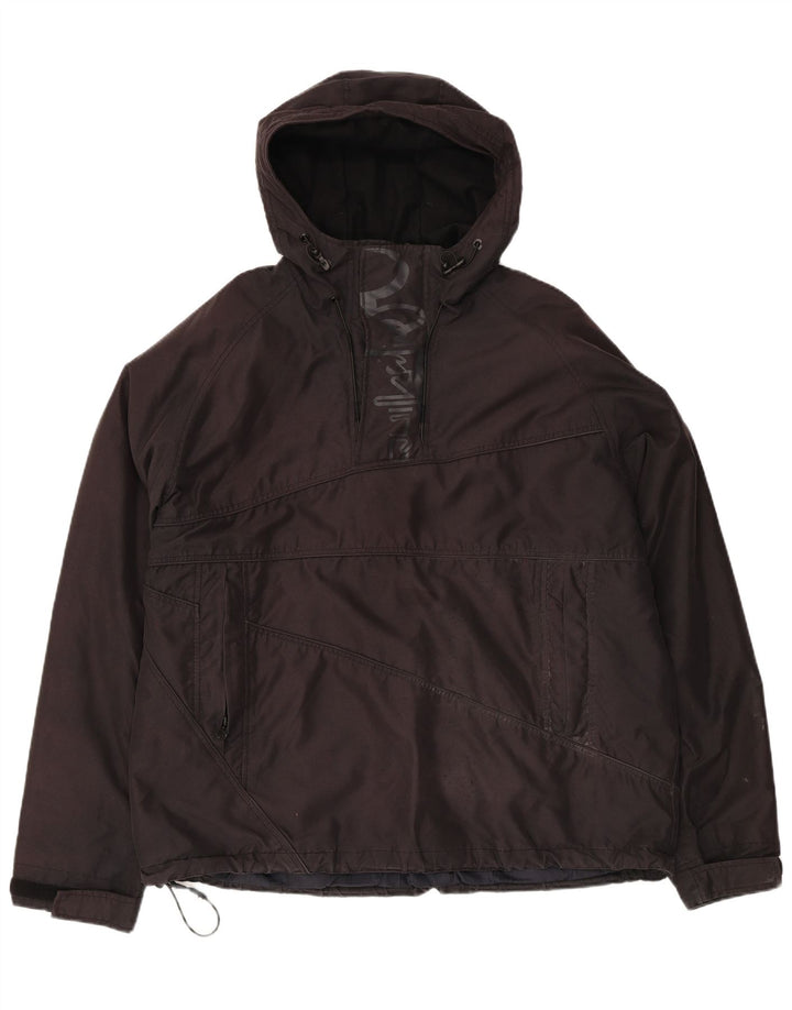 Giacca a vento Quiksilver da uomo con pullover grafico UK 40 grande nera