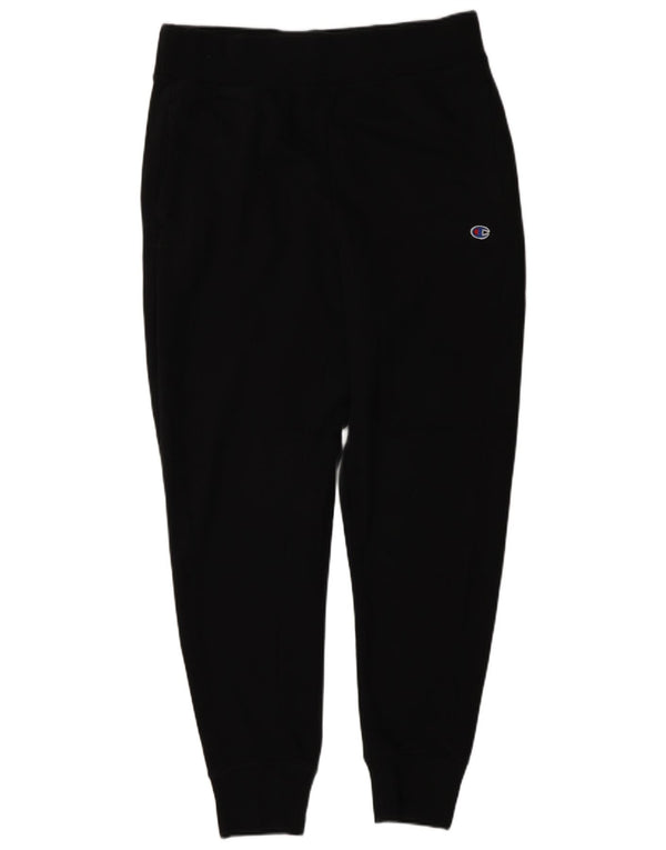 Pantaloni da tuta da uomo Champion Joggers medio cotone nero