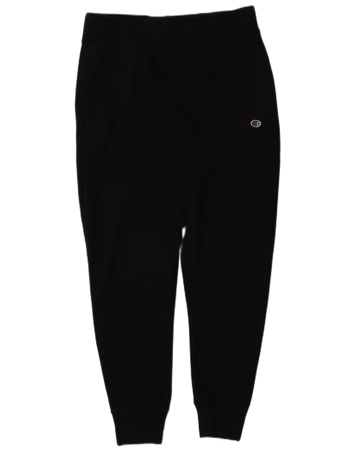 Pantaloni da tuta da uomo Champion Joggers medio cotone nero