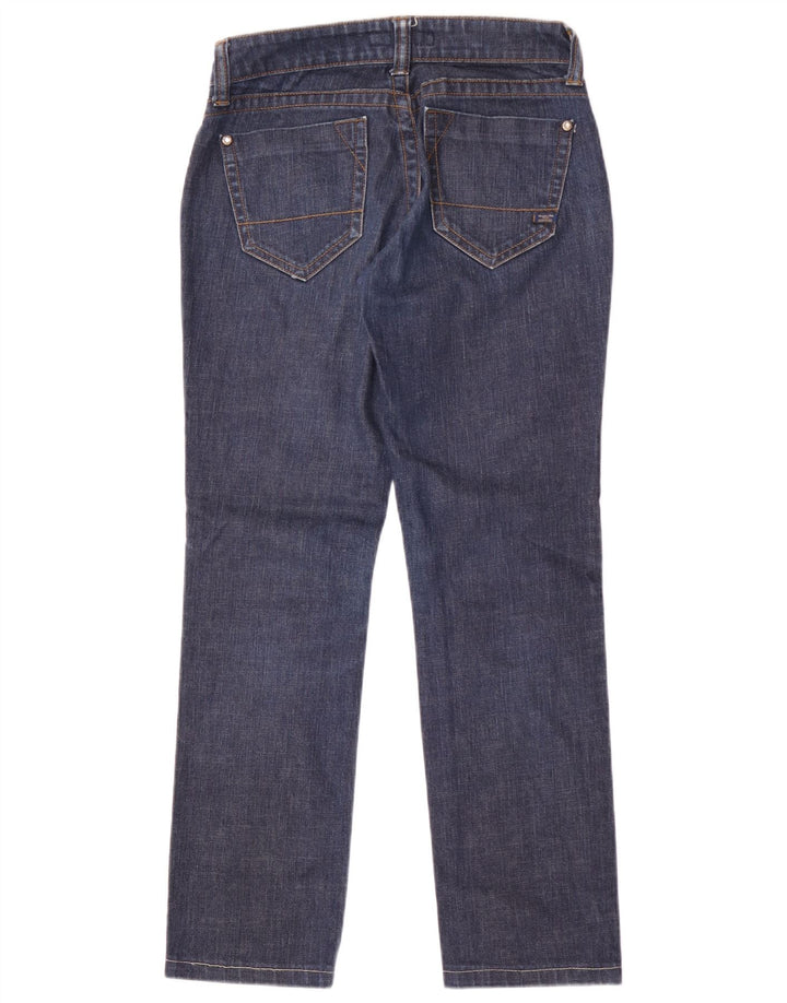 Jeans dritti da donna Massimo Dutti W27 L29 cotone blu navy