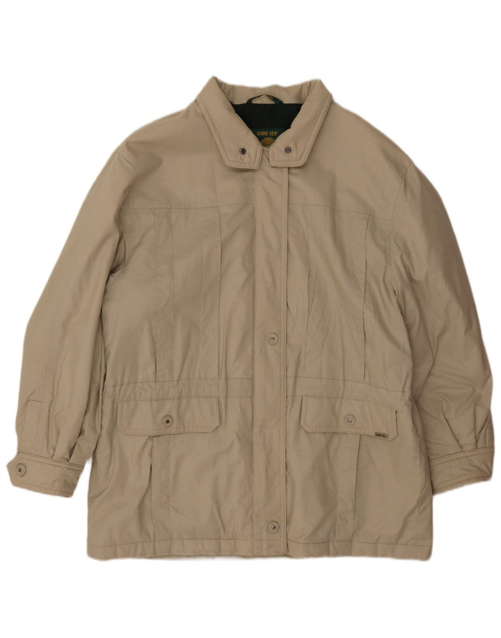 Giacca a vento oversize da donna Delmod EU 46 XL Cotone beige