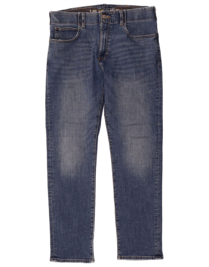 Jeans slim da uomo Lee Extreme Motion W36 L32 cotone blu
