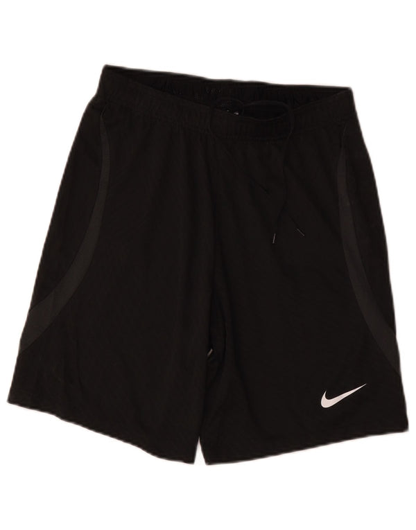 Pantaloncini sportivi Nike da donna slim fit UK 10 piccoli sportivi in poliestere nero
